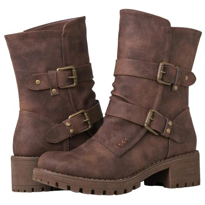 Outdoor Zipper Winter Boots